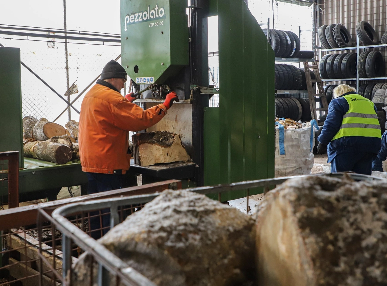szociális tűzifa. Fotó: Mocsári László