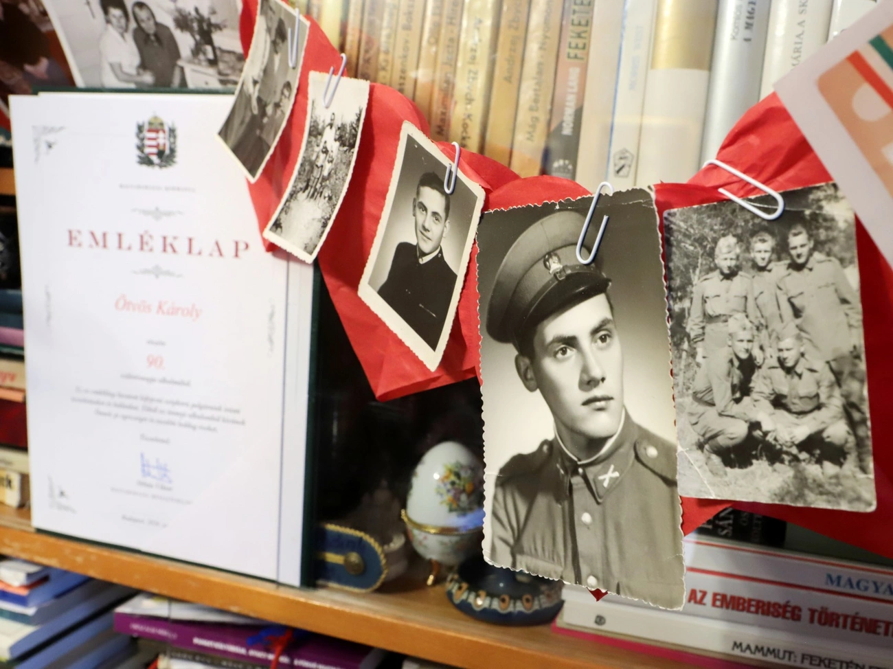 Ötvös Károly 90 éves Miskolc. Fotó: Mocsári László