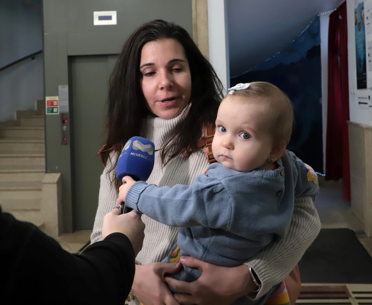 Herman Ottó Múzeum Babával a múzeumban. Fotó: Mocsári László