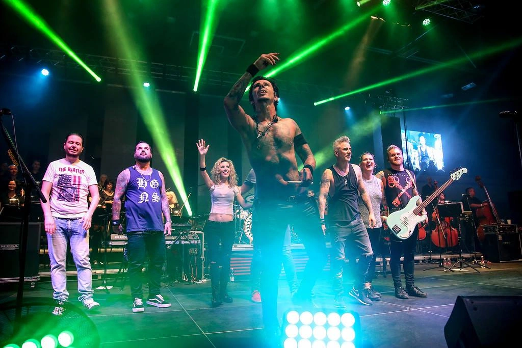 Hooligans a Generali Arénában. Fotó: Hooligans Facebook