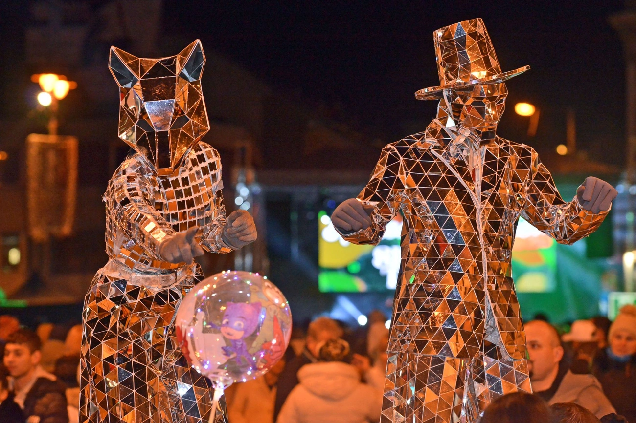 robotemberek a Kocsonyafesztiválon. Fotó: Osztie Tibor