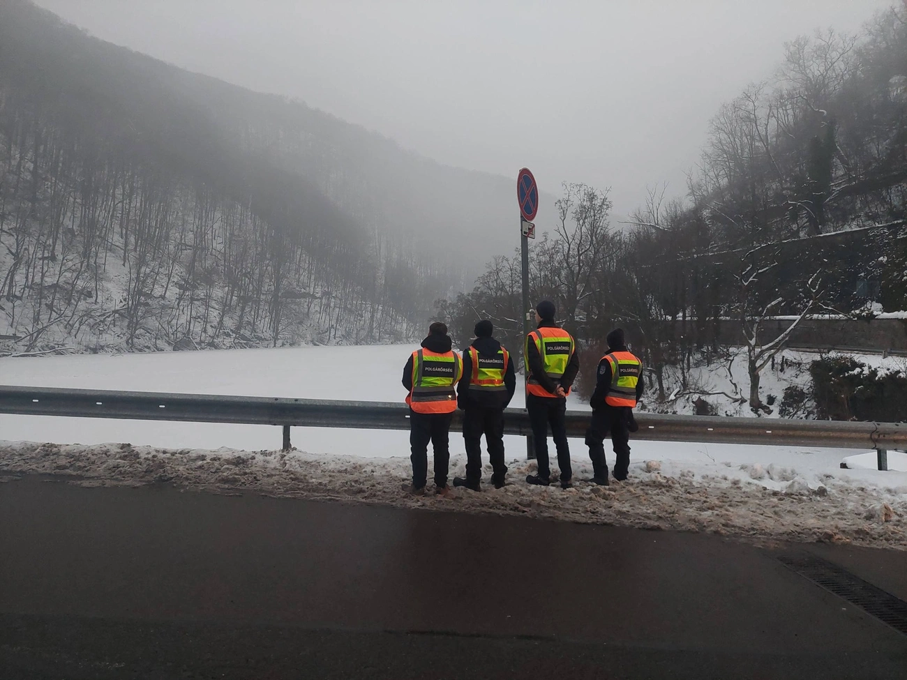 Lillafüreden őrizték a rendet. Fotó: Bükkszentkereszti Polgárőr Egyesület