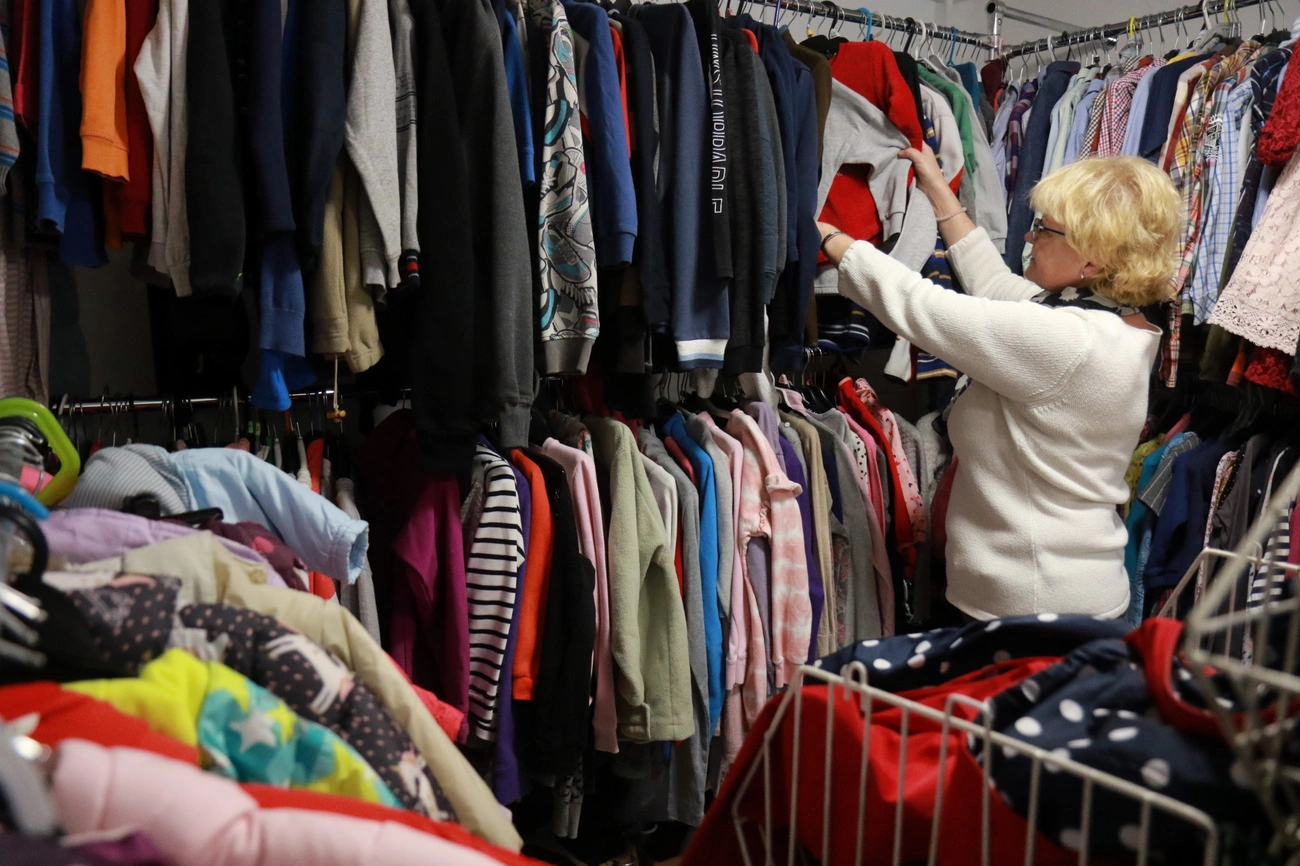 Supersum Alapítvány téli ruhagyűjtés. Fotó: Juhász Ákos