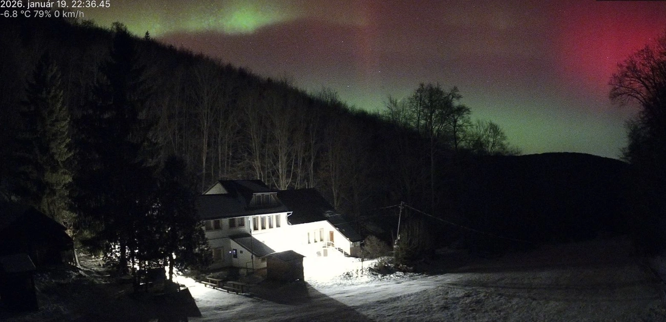 Bánkút sarki fény