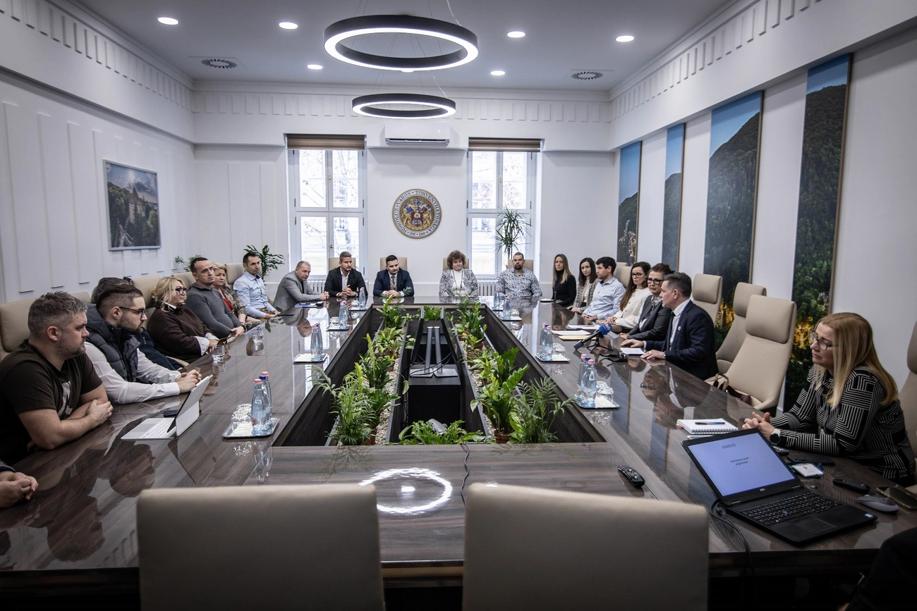 Szállodaigazgatók reggelije. Fotó: Rogosz Péter