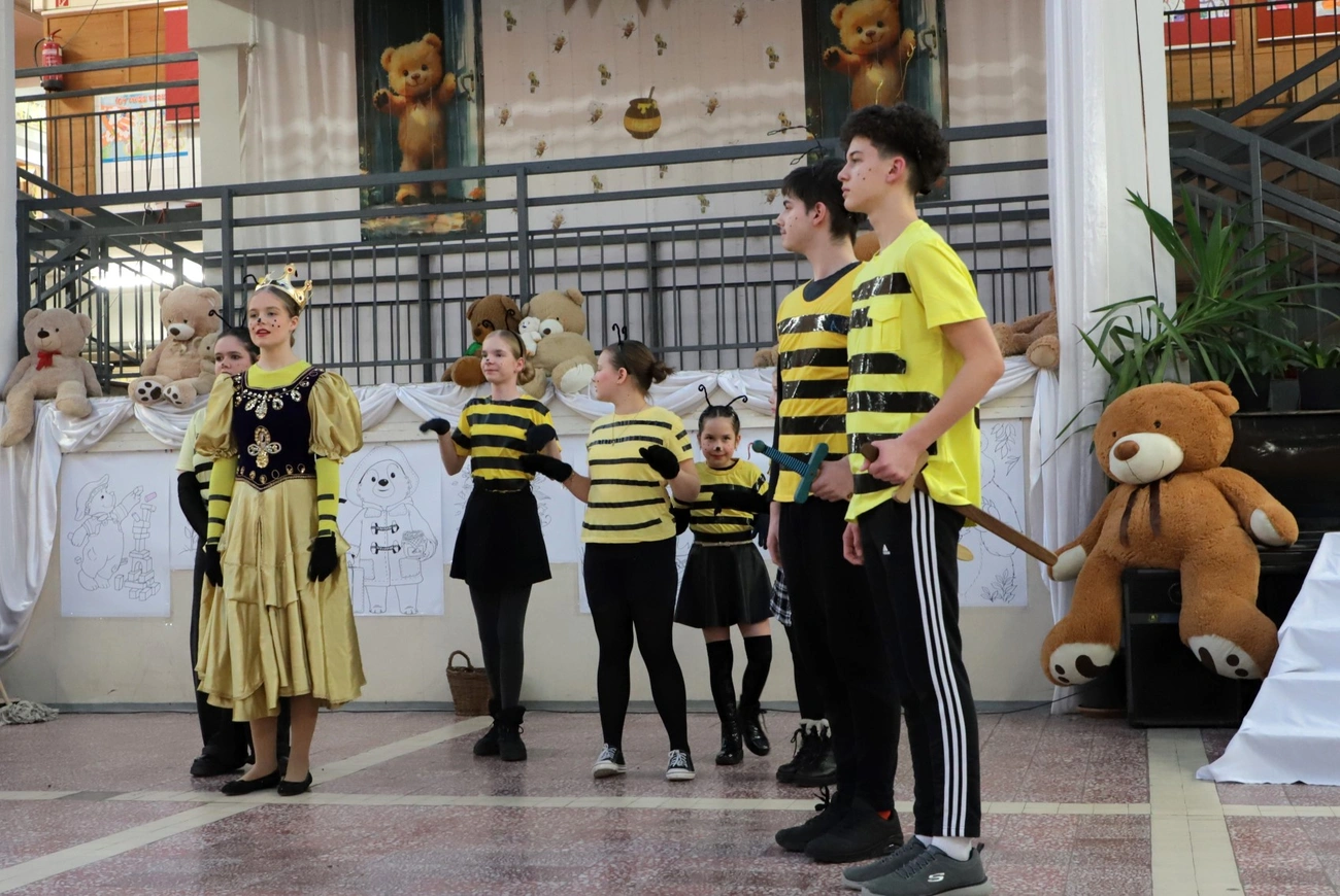 óvodások versenye a Szabó Lőrinc iskolában. Fotó: Mocsári László