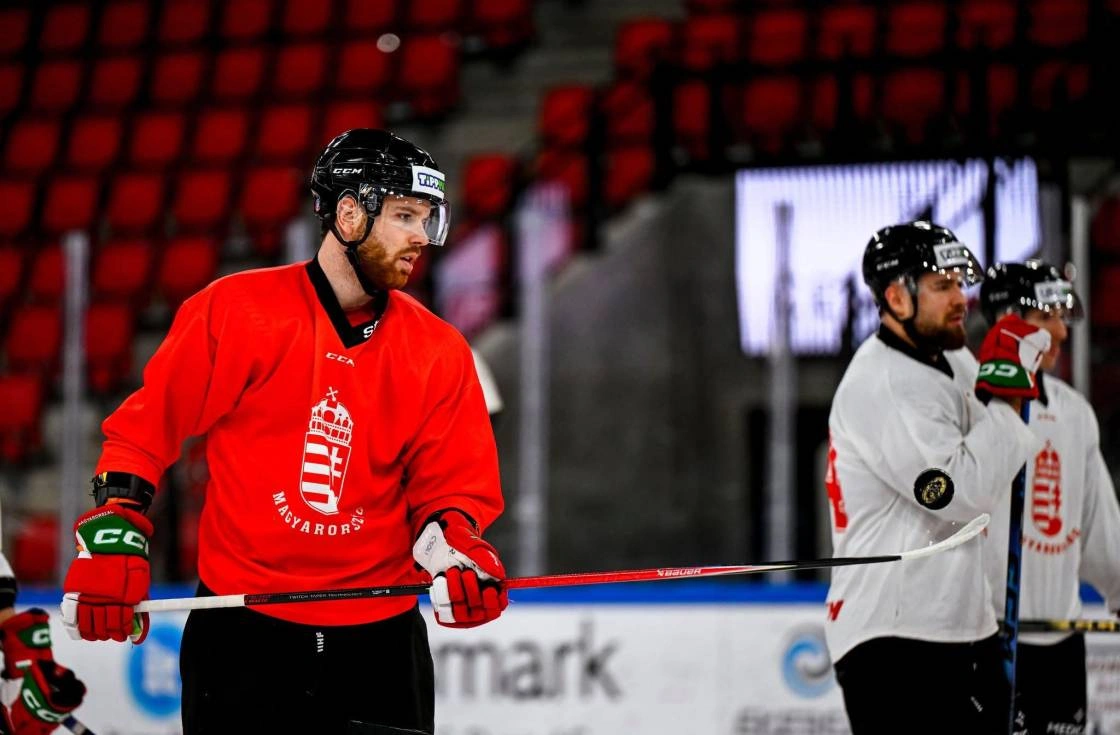 Csollák Márkó, a Macik védője is játszik Oslóban. Fotó: magánarchívum