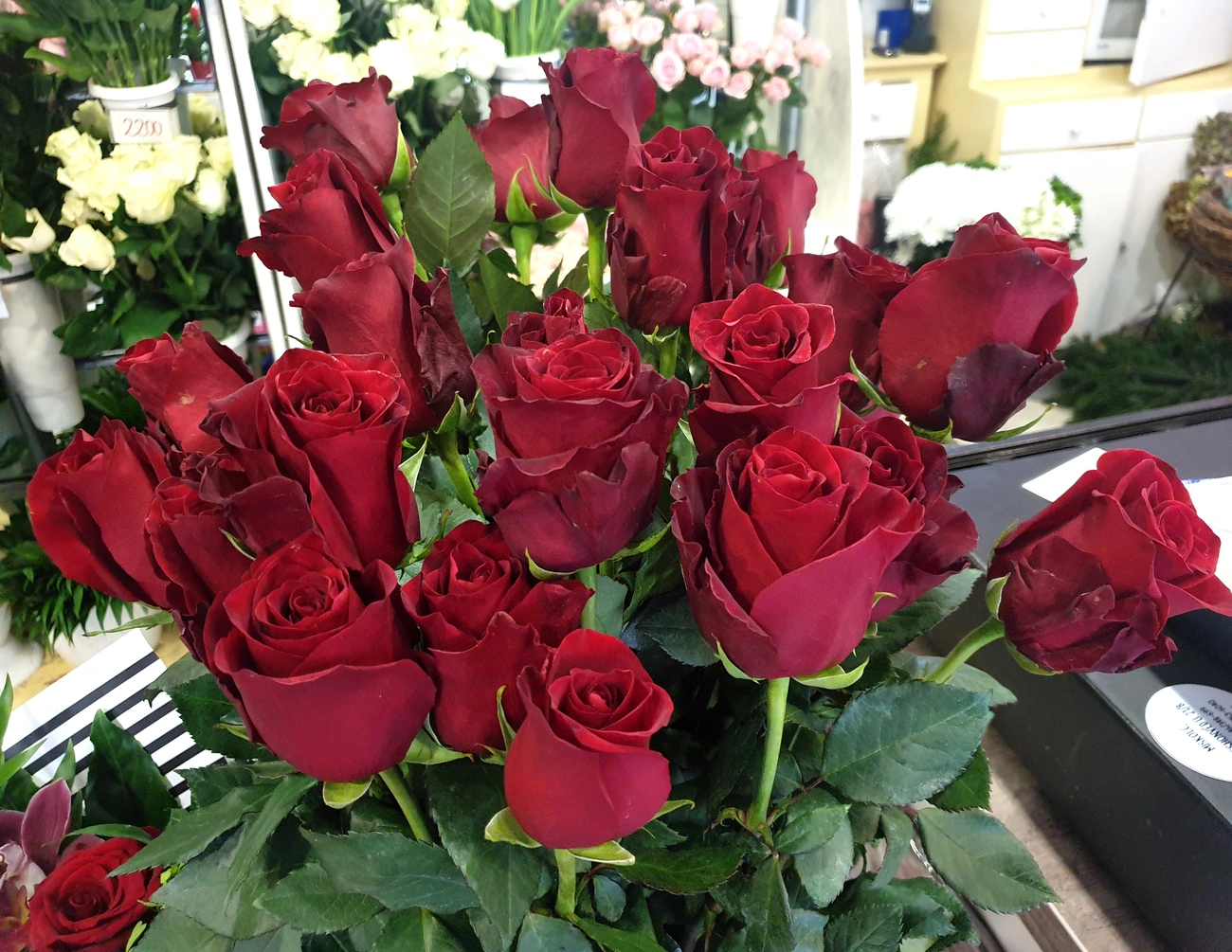 A vörös rózsa biztos választás Bálint-napon. Fotó: Mocsári László