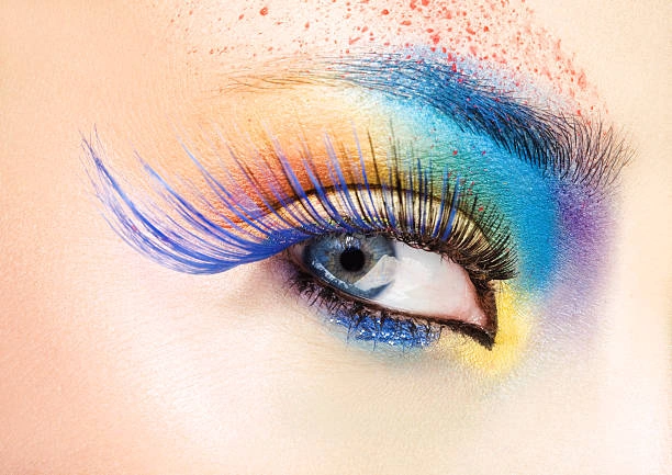 színes szempilla farsangra. Fotó: Stock Photos