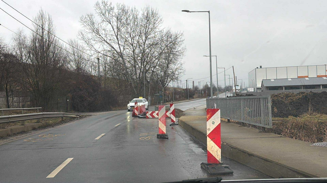 Közlekedési információ. Fotó: Miskolci Városgazda Facebook