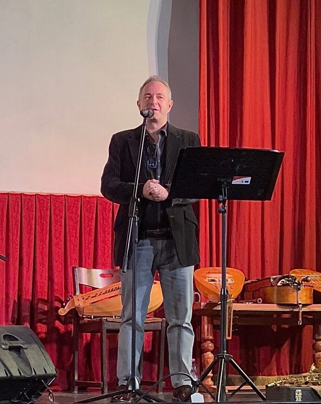 Lutter Imre, a Magyar Versmondók Egyesületének elnöke. Fotó: Facebook