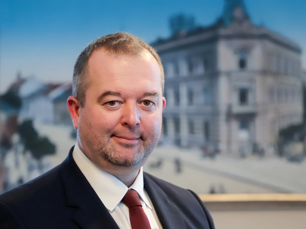 Hollósy András: azon dolgozunk, hogy Miskolc az acélvárosból zöld város legyen. Fotó: Mocsári László