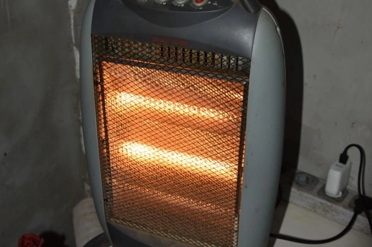 hősugárzó. Fotó: police.hu