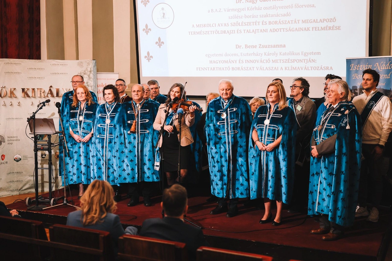 Mathiász János emlékezete szakmai borkonferencia. Fotó: Rogosz Péter