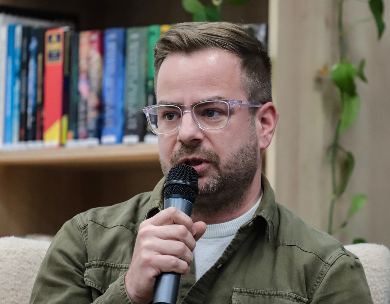 Közéleti beszélgetéssorozat az MCC-ben. Fotó: Mocsári László