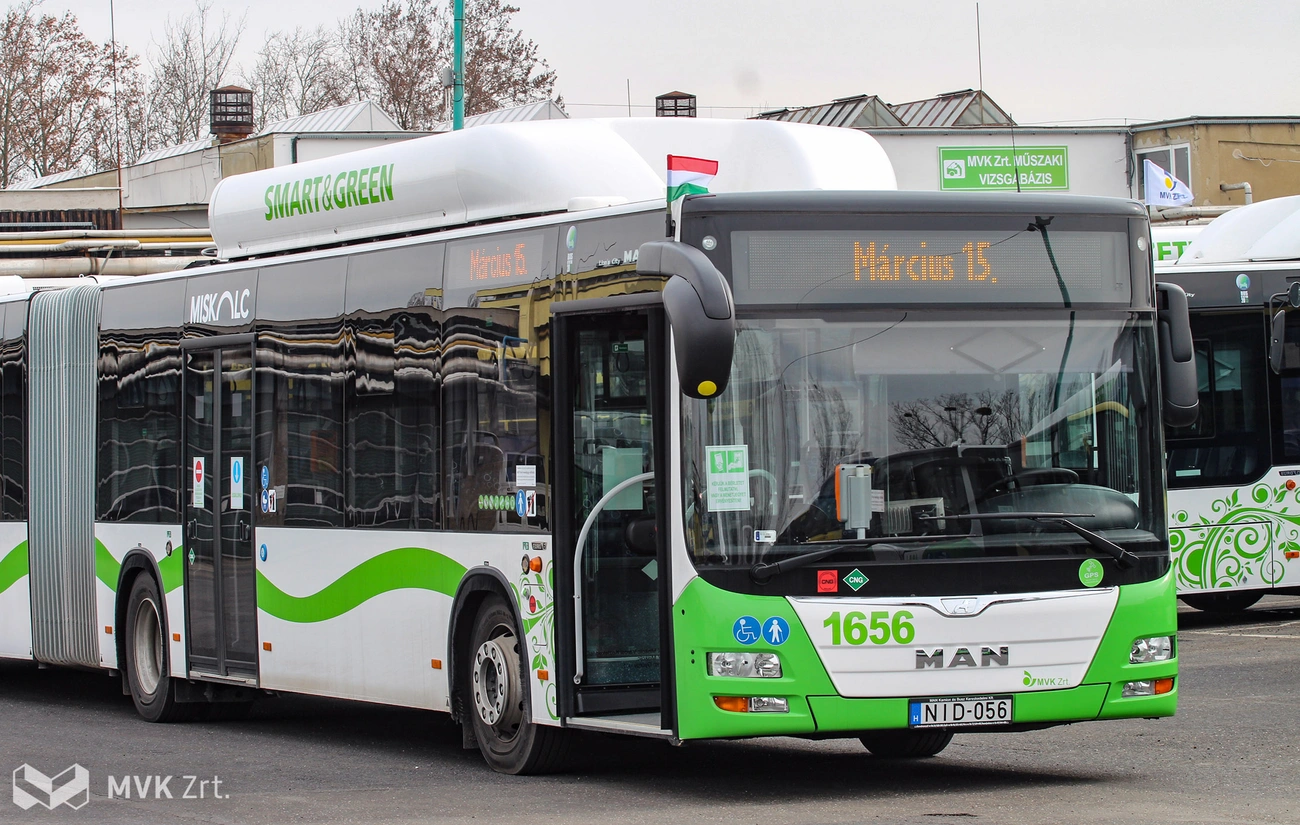 Március 15-ei busz. Fotó: MVK Zrt.