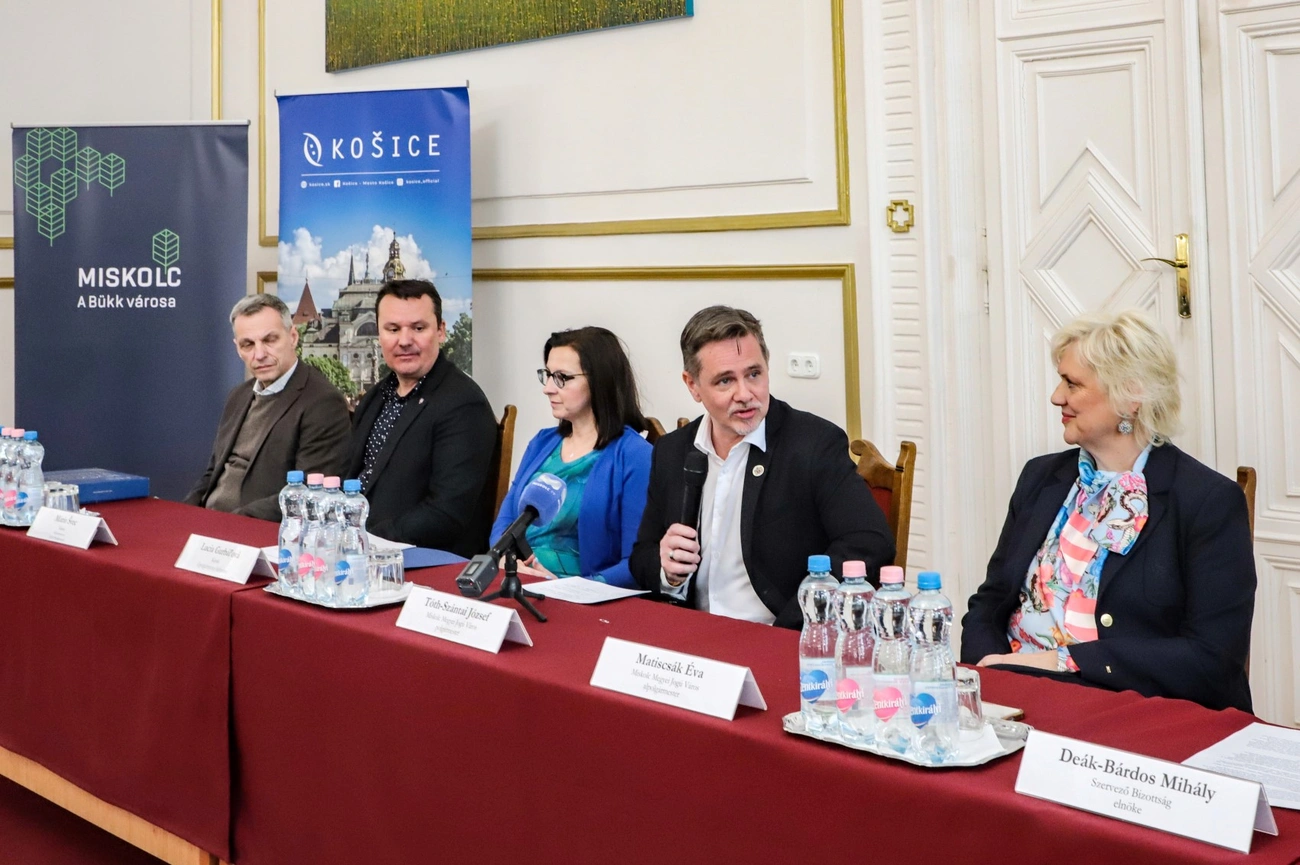 Kassa-Miskolc maraton sajtótájékoztató Fotó: Mocsári László