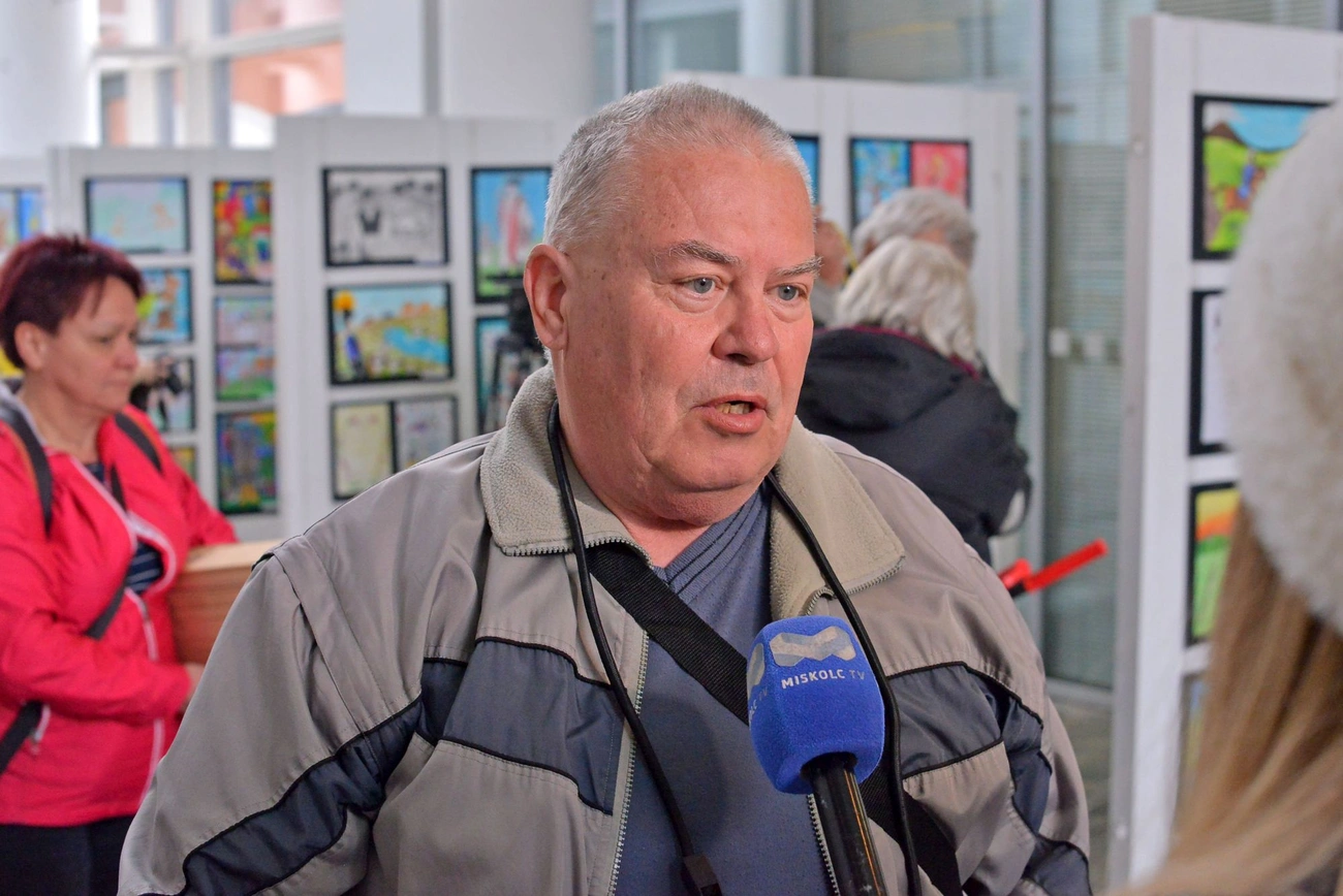 komposztkeretosztás, Havril István igénylő, Fotó: Osztie Tibor