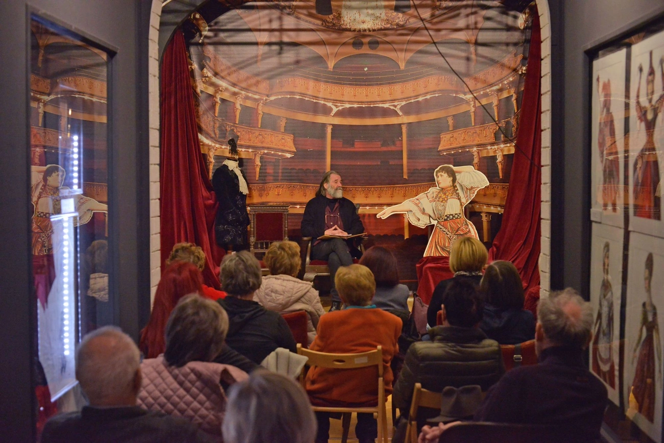 Mikita Gábor Blaha Lujza életéről. Fotó: Osztie Tibor