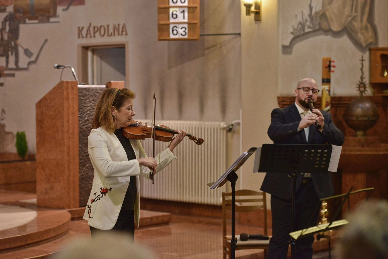 egyházzenei koncert Fotó: Osztie Tibor