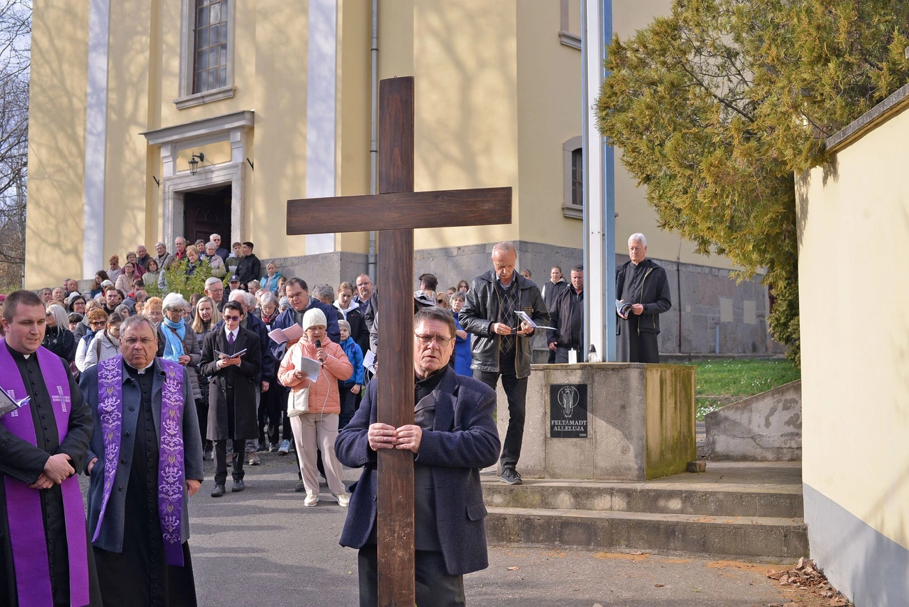 Városi Keresztút 2026. Fotó: Osztie Tibor