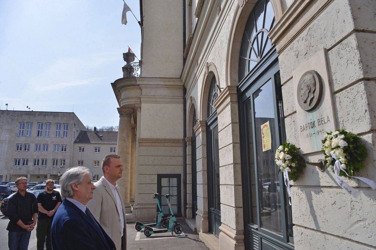 Tavaszi Fesztivál Bartók Béla koszorúzás Fotó: Osztie Tibor