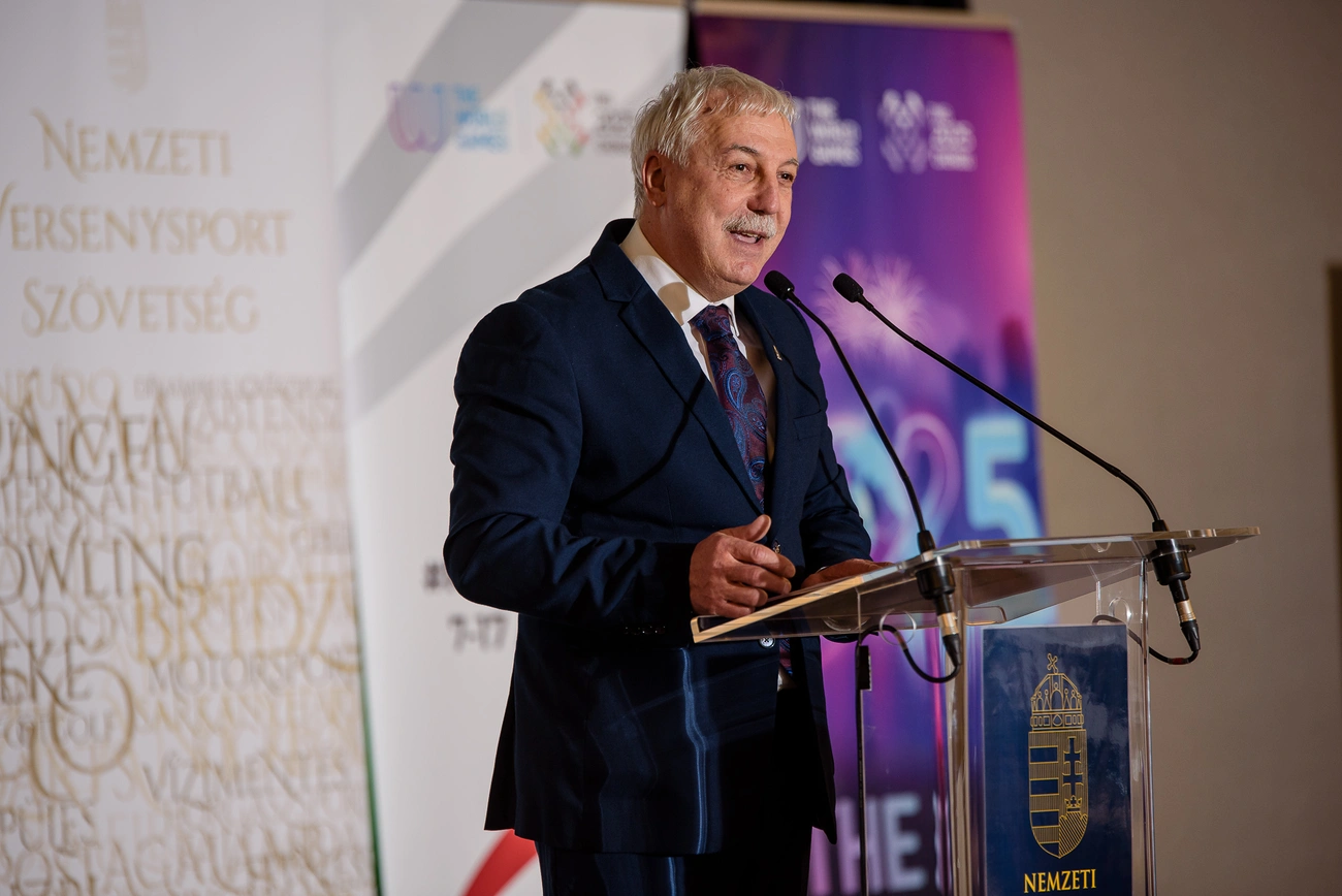 Dr. Mészáros János, a Magyar Karate Szövetség elnöke az esemény fővédnöke. Fotó: magánarchívum