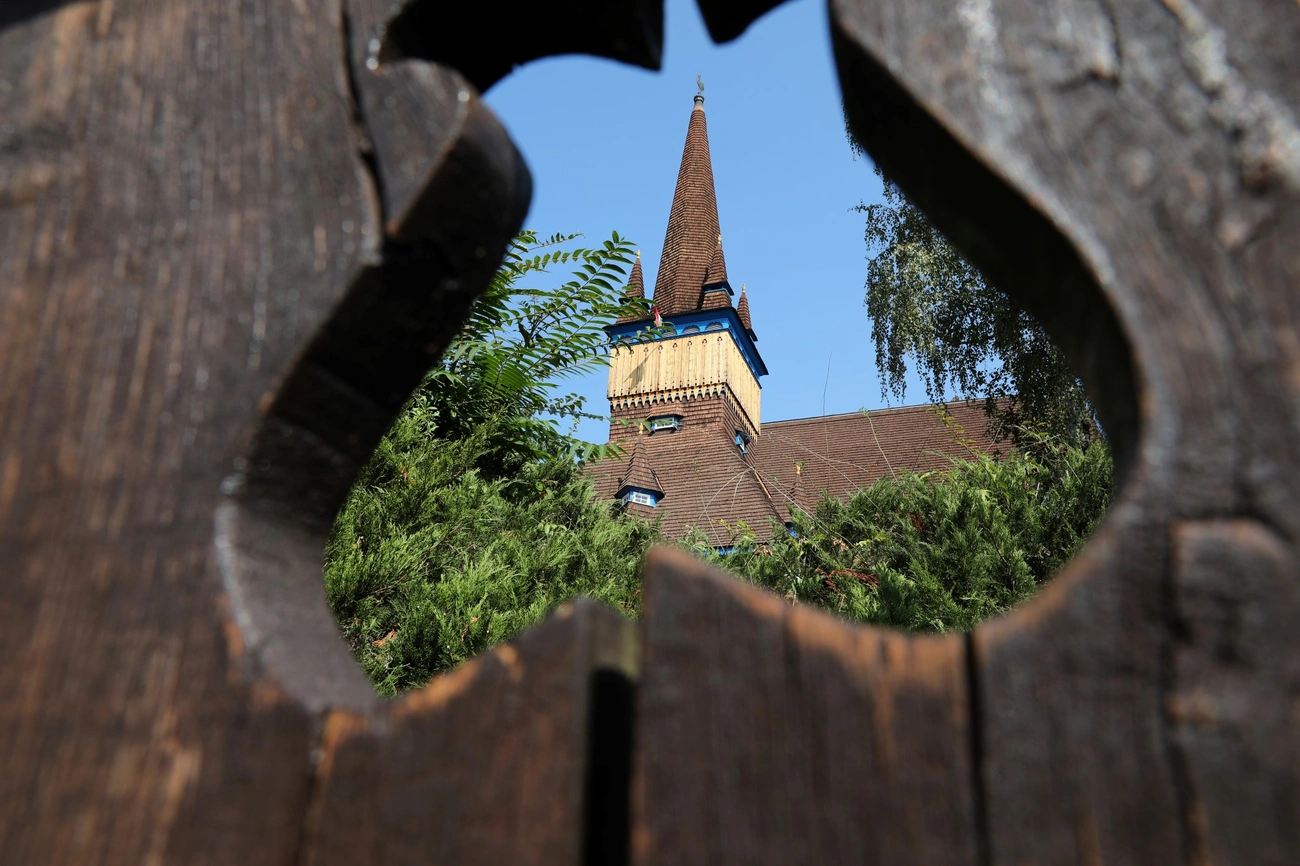 Deszkatemplom. Fotó: Juhász Ákos