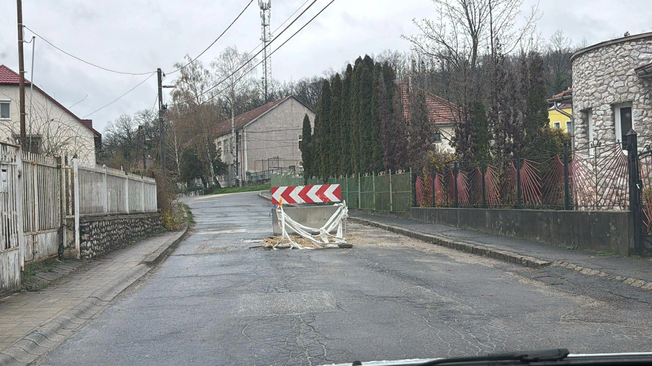 Közlekedési információ. Fotó: Miskolci Városgazda Facebook