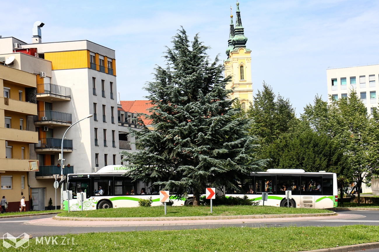 Mindszenti tér és körforgalom. Fotó: MVK