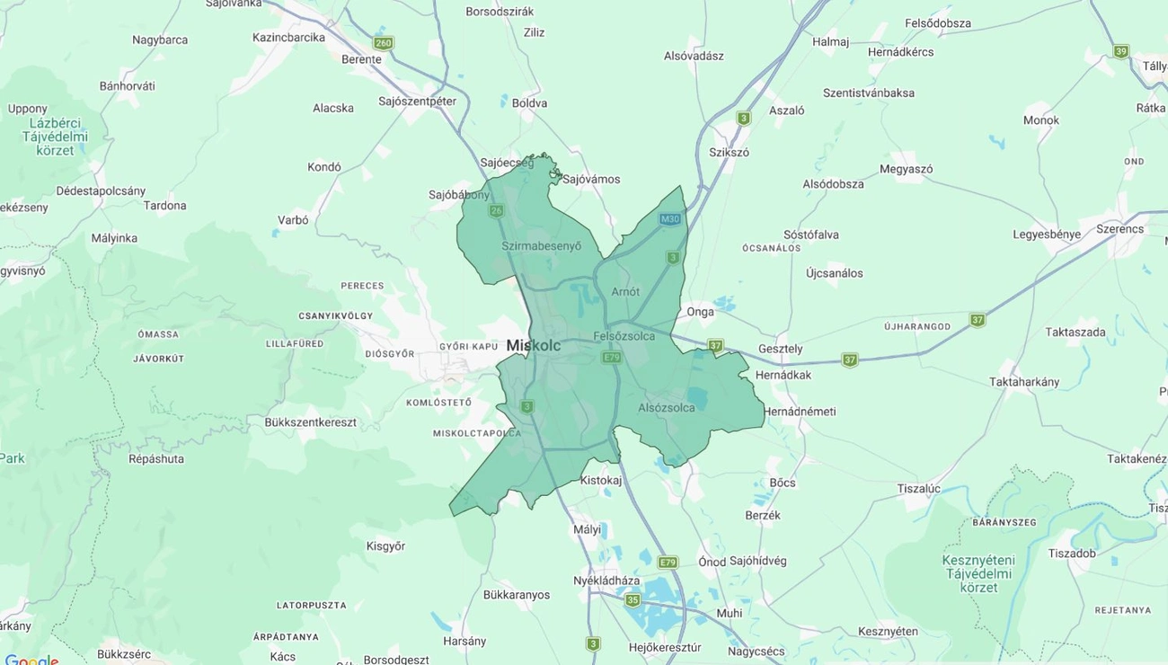 Borsod-Abaúj-Zemplén vármegye 01. számú egyéni választókerület - Miskolc