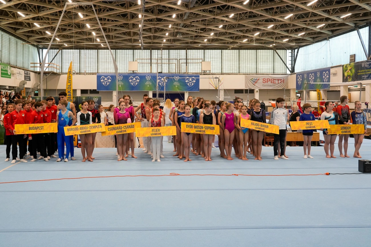 Csaknem hatszázan vetélkedtek. Képünkön: a mezőny egy része. Fotó: MDSZ 