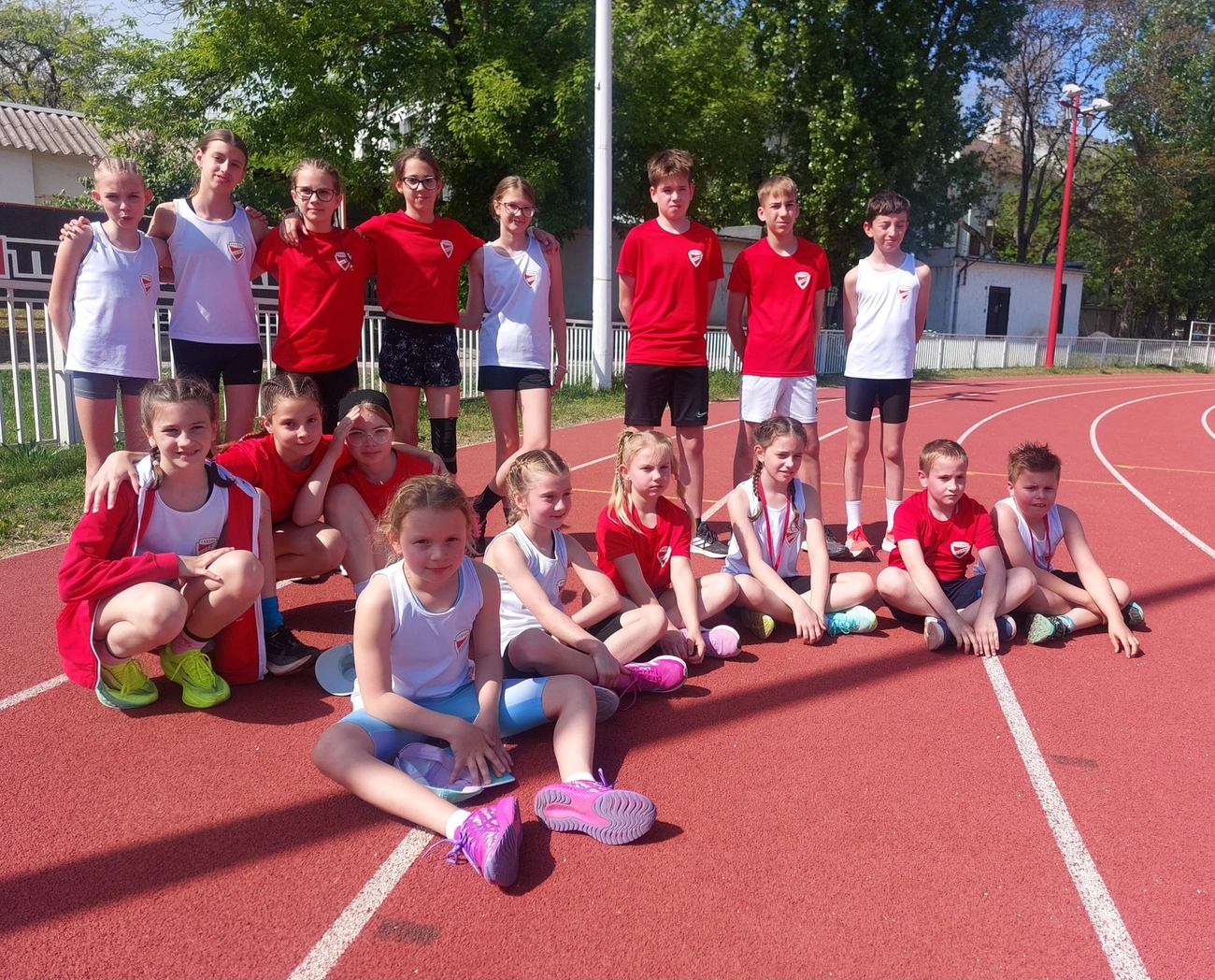 A diósgyőri versenyzők Budapesten. Fotó: DVTK