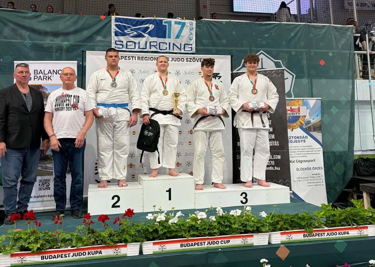 Csernák Dániel Budapesten. Fotó: magánarchívum