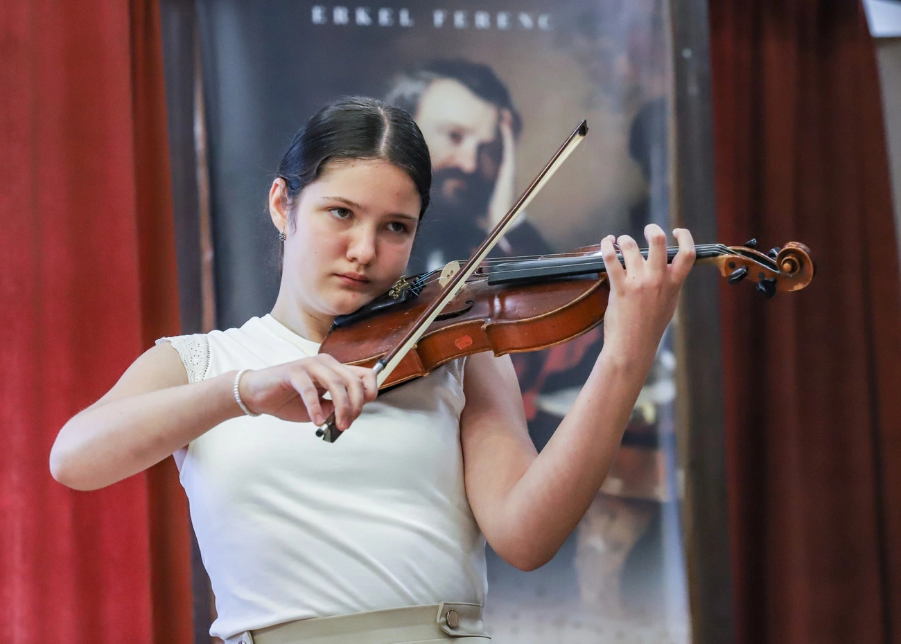 Borsod-Abaúj-Zemplén Vármegyei Hegedűs Találkozó. Fotó: Mocsári László