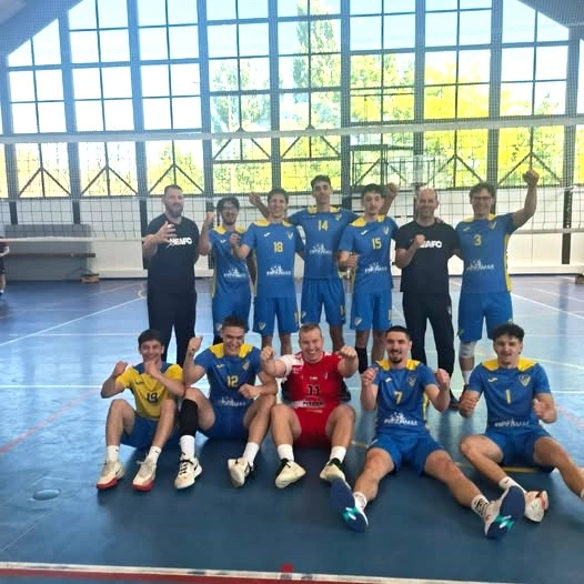 A Miskolci Egyetem röplabdacsapata. Fotó: magánarchívum