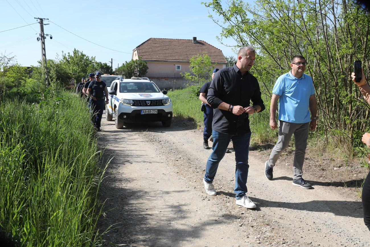 Kiemelt rendészeti ellenőrzés a Szentpéteri kapuban. Fotó: Juhász Ákos