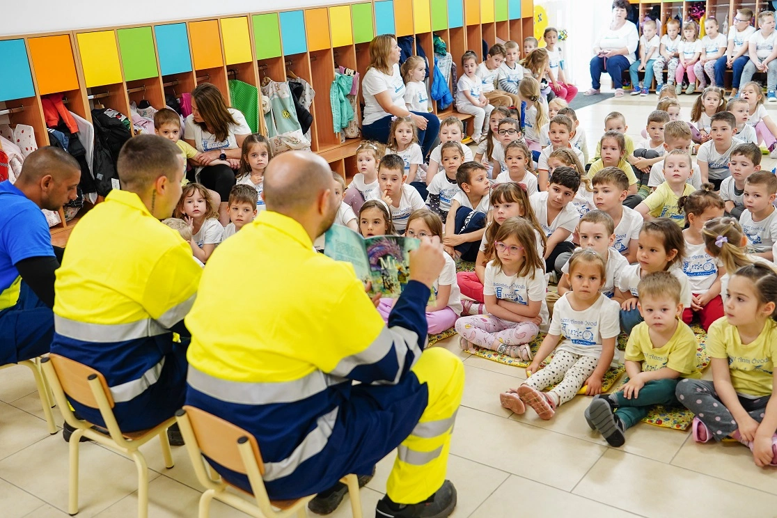 MiReHu hulladékgazdálkodási meseprogram. Fotó: MiReHu