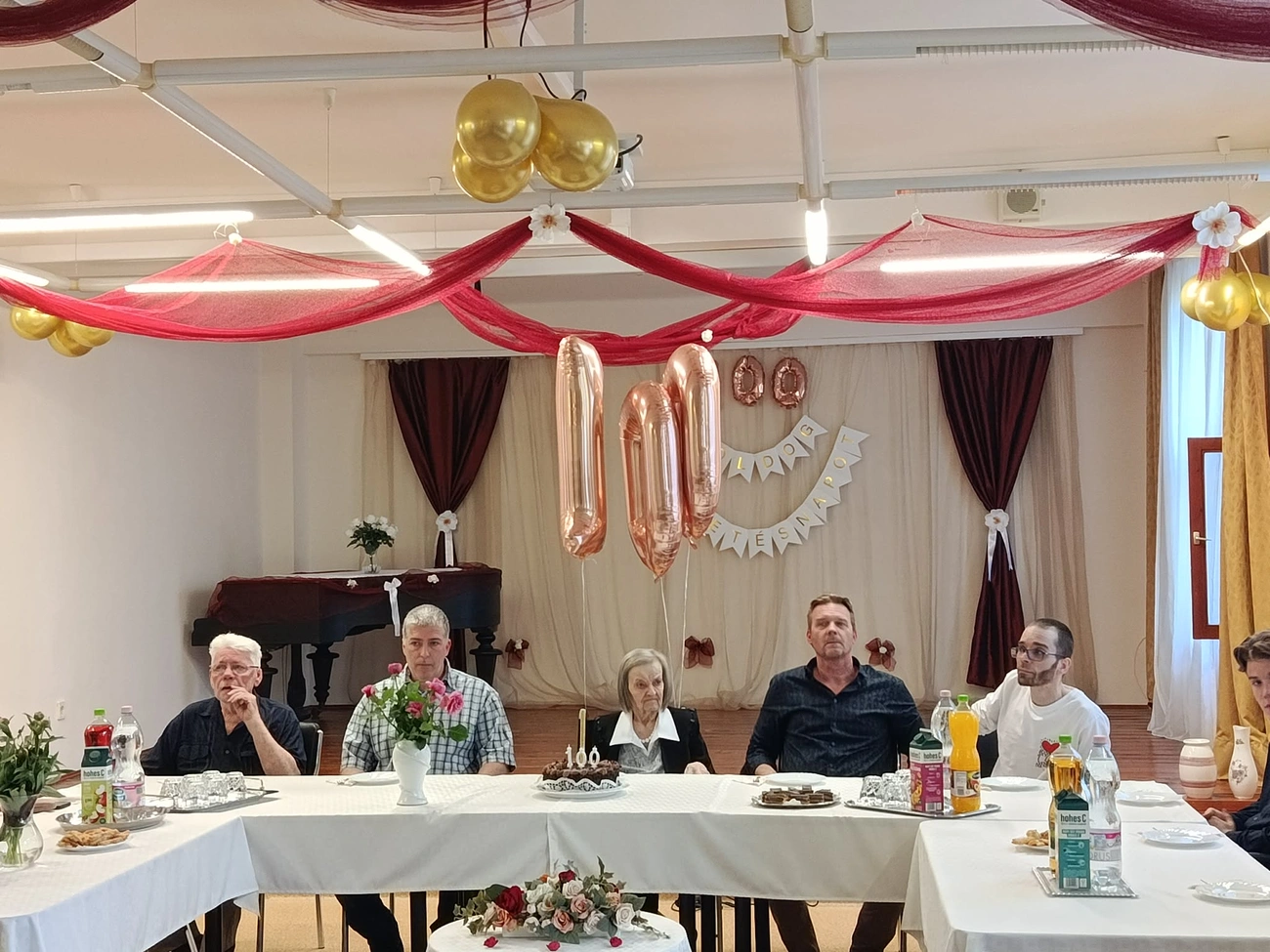 Ilonka néni 100. születésnap