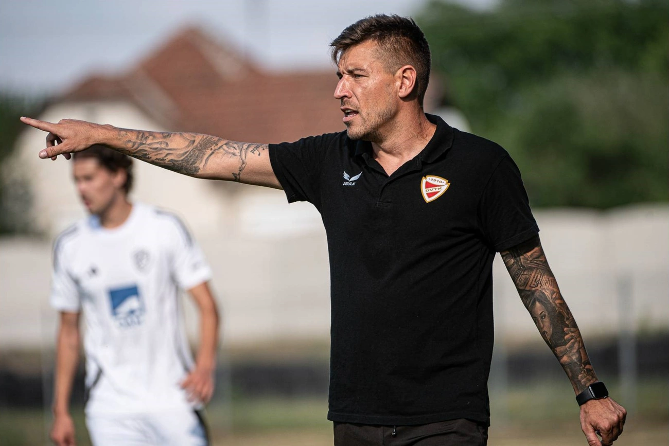 Takács Péter, a diósgyőriek vezetőedzője. Fotó: magánarchívum