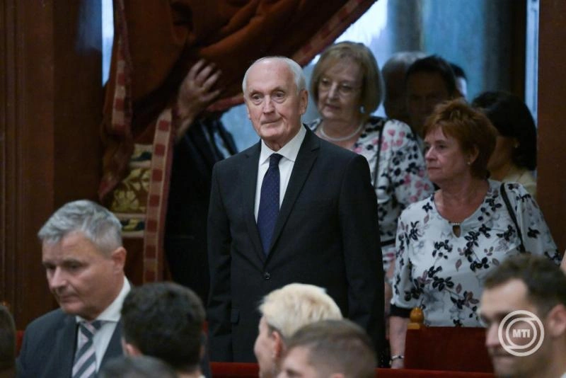 Baka András az új köztársasági elnök. Fotó: MTI