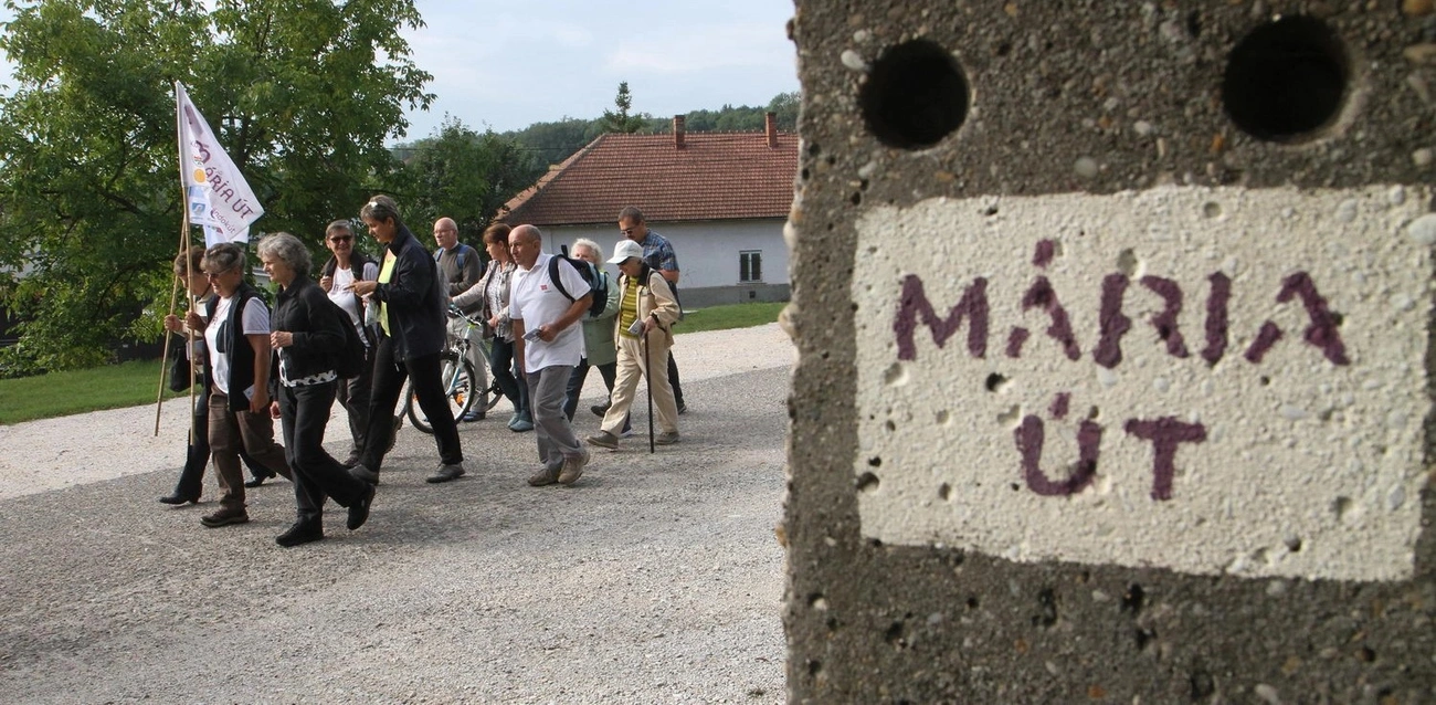 1Úton zarándoklat Miskolcon. Fotó: Mocsári László