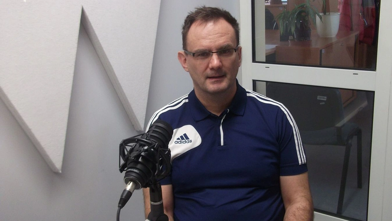 Varga Zsolt, az MLSZ Borsod-Abaúj-Zemplén Megyei Igazgatósága Játékvezetői Bizottságának elnöke. Fotó: KT 