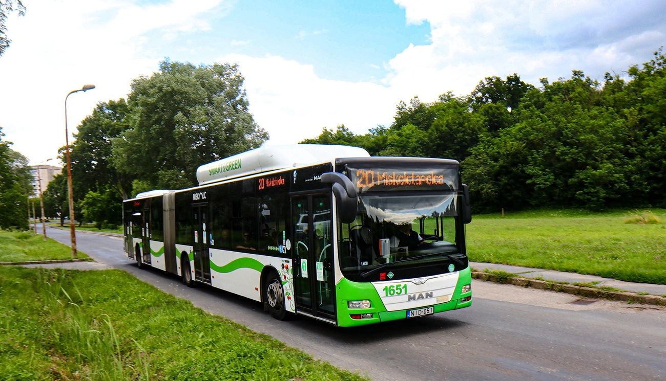 20-as autóbusz. Fotó: MVK Zrt.