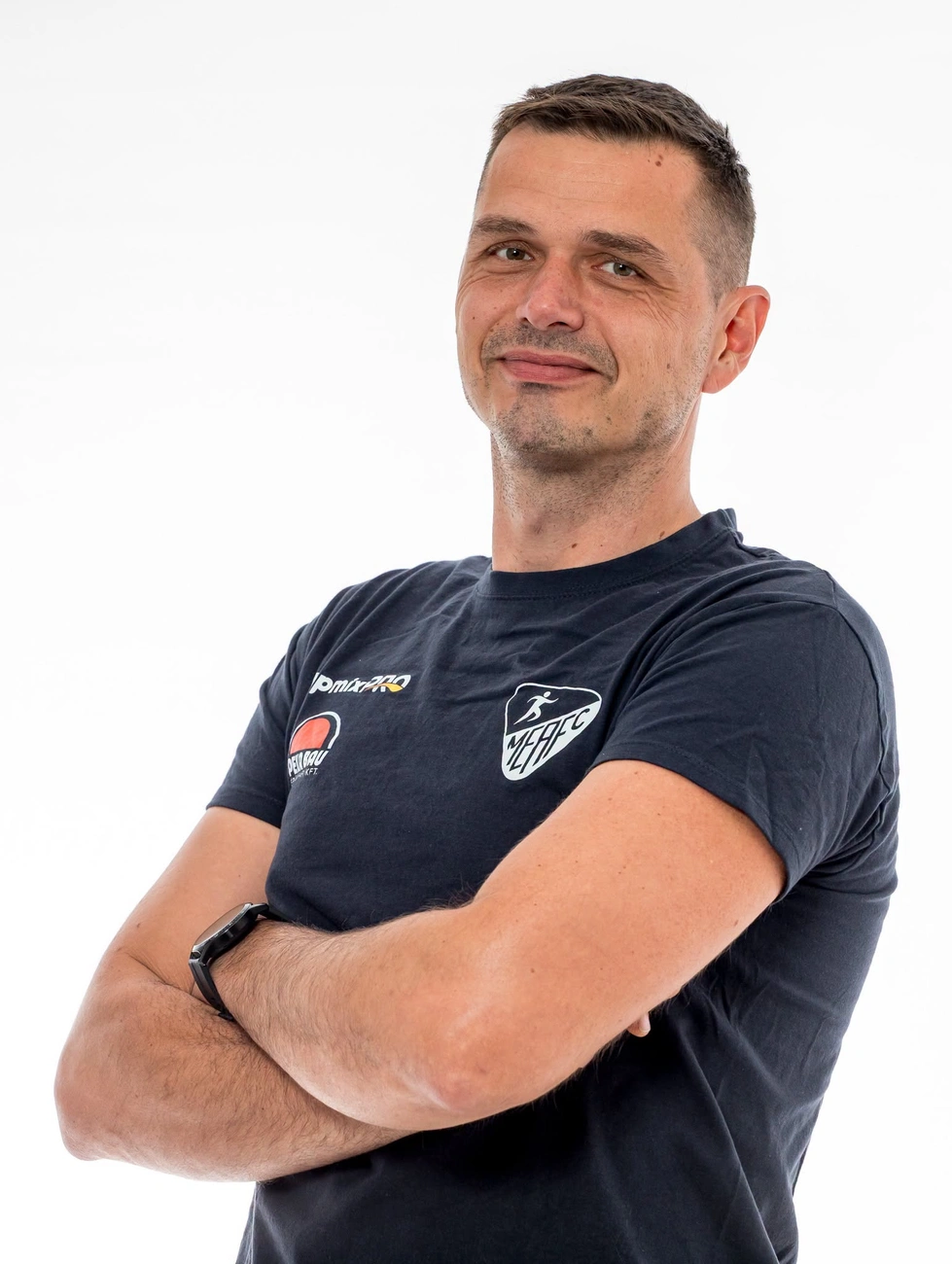 Kovács Zoltán MEAFC röplabda vezetőedző. Fotó: MEAFC
