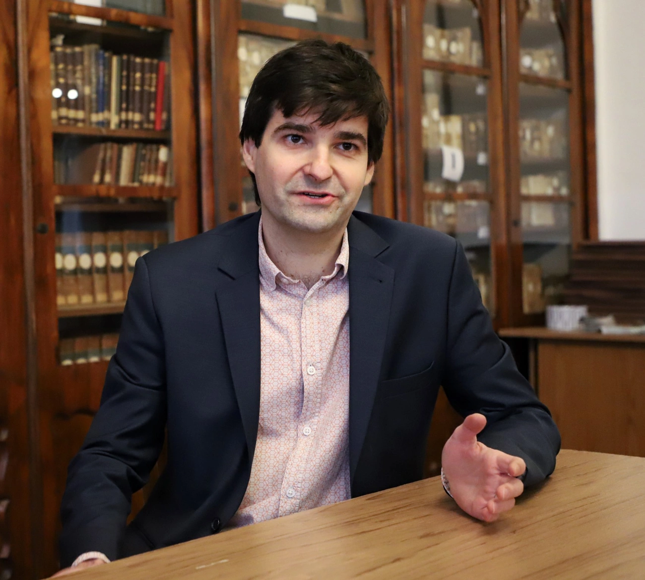 Lukács Máté András evangélikus lelkész. Fotó: Mocsári László