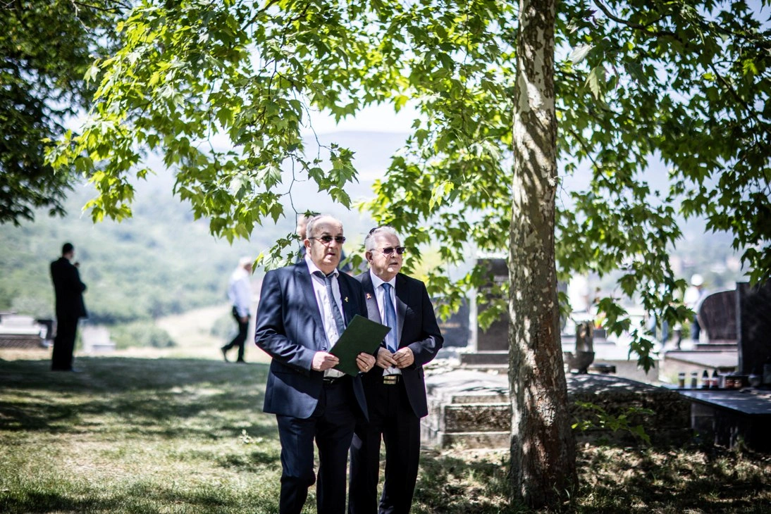 Holokauszt megemlékezés az avasi izraelita temetőben