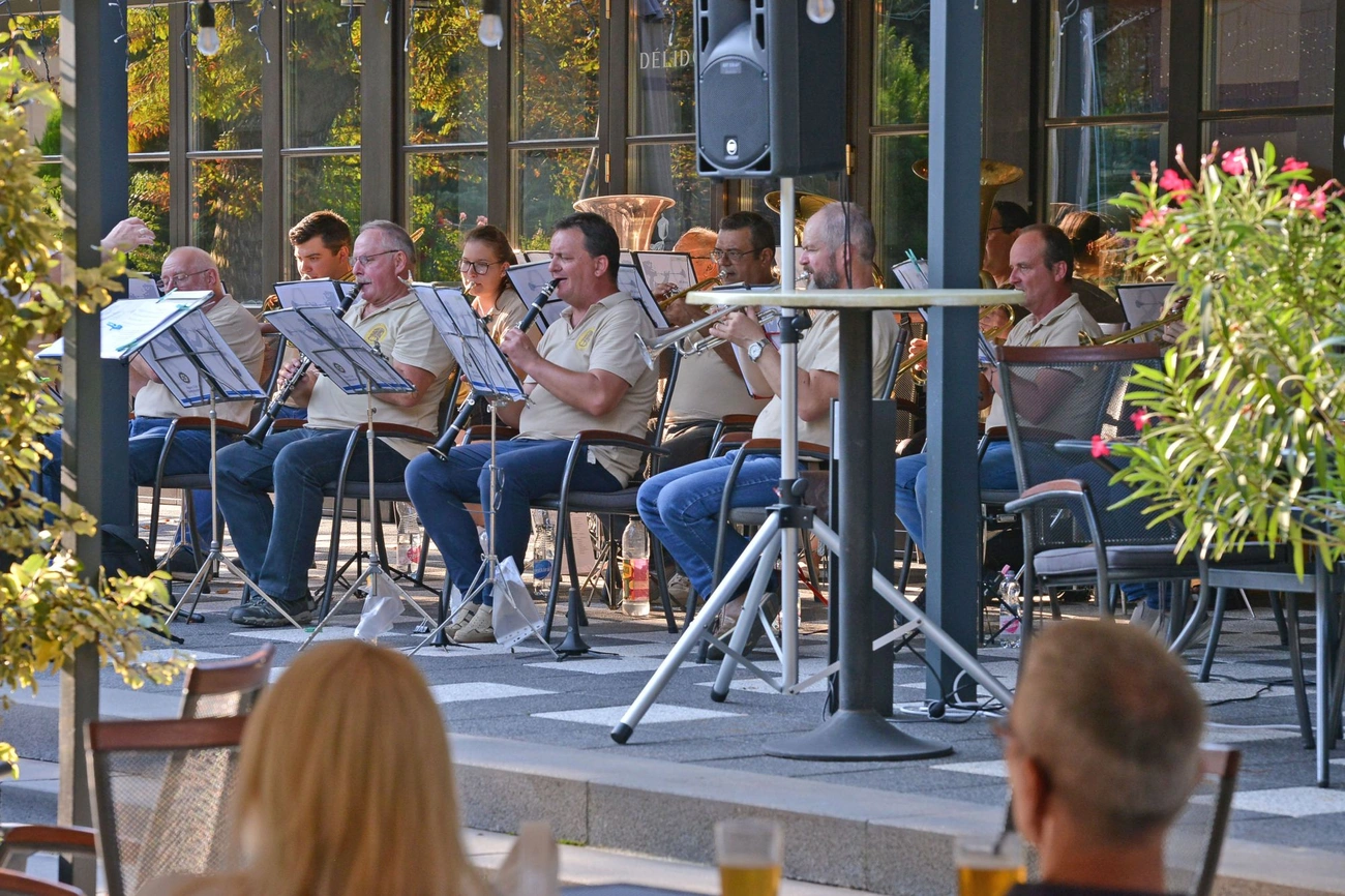 A sátoraljaújhelyi Dohánygyári Fúvószenekar koncertje