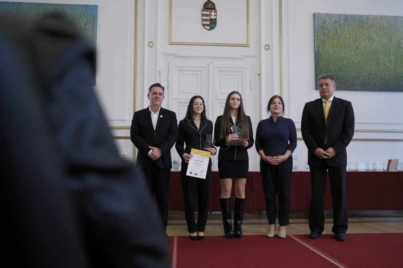 Miskolci Diáksport Szövetség díjátadó ünnepsége a városházán