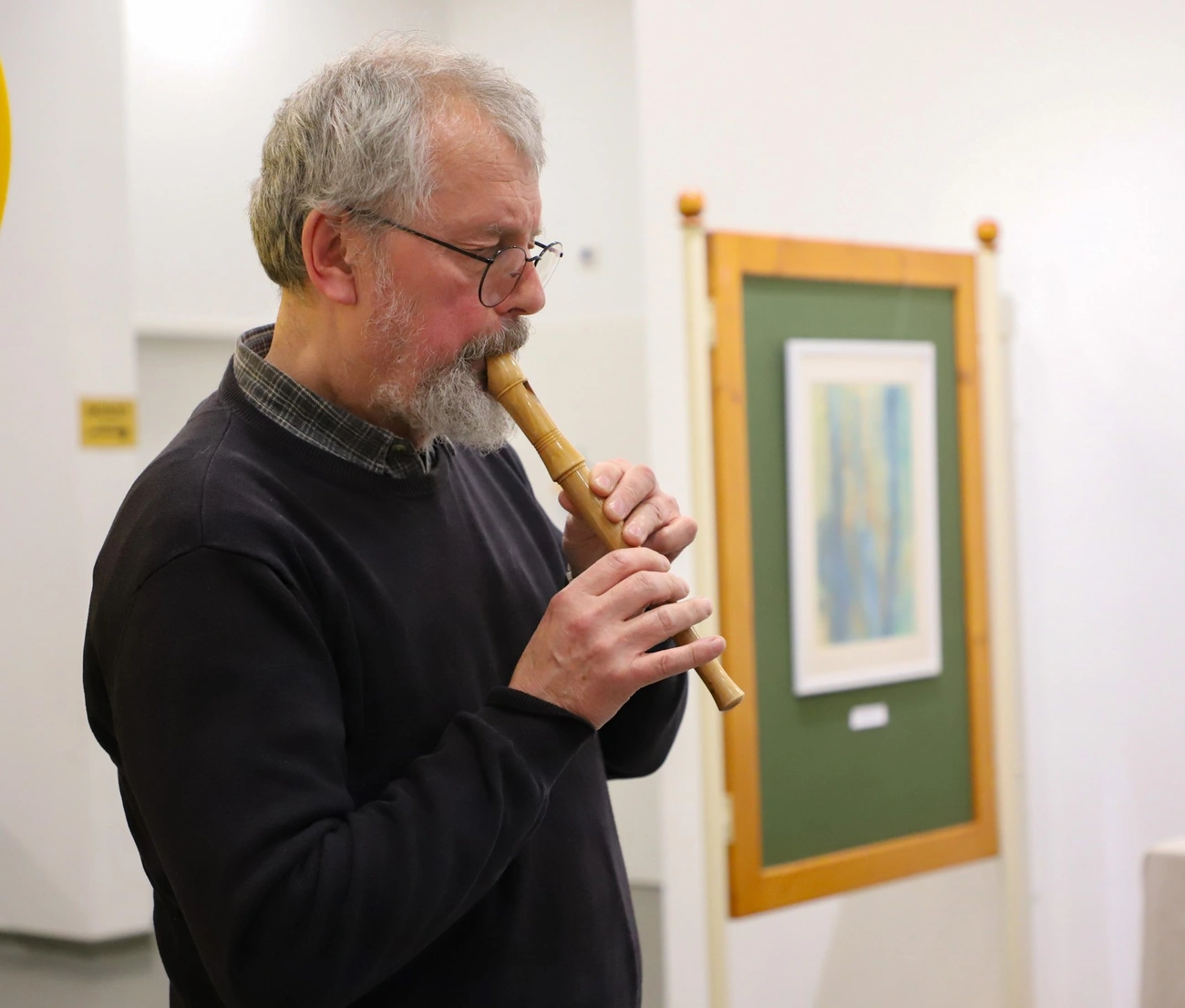 Kiss Gabriella Organikus szövet című kiállításának megnyitója